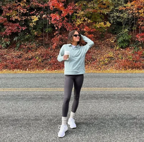 Miniatura 9 de RBX Fleece Lined Leggings for Women, Full Length Outdoor Fleece Legging with Zipper Pockets for Running, Hiking
