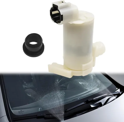 Bomba de motor de lavaparabrisas con arandela compatible con Nissan Pathfinder, Altima, Frontier, Maxima, Xterra Infiniti FX35 FX45 OEM 28920-3Z000,