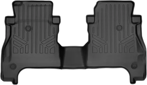 Miniatura 10 de MAXLINER - Juego de alfombrillas negras para todo tipo de clima, ajuste personalizado, de 2 filas, compatible con Jeep Gladiator 2020-2021