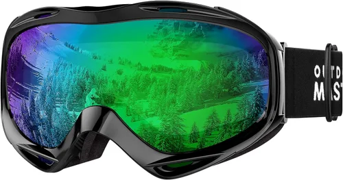 Miniatura 8 de OutdoorMaster OTG Gafas de esquí – Gafas sobre lentes para esquí y snowboard para hombres, mujeres y jóvenes – 100% de protección UV