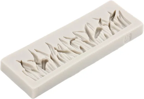 Miniatura 8 de Moldes de silicona para valla de hierba, molde de chocolate para decoración de tartas, decoración de cupcakes, pasta de goma de chocolate, pasta