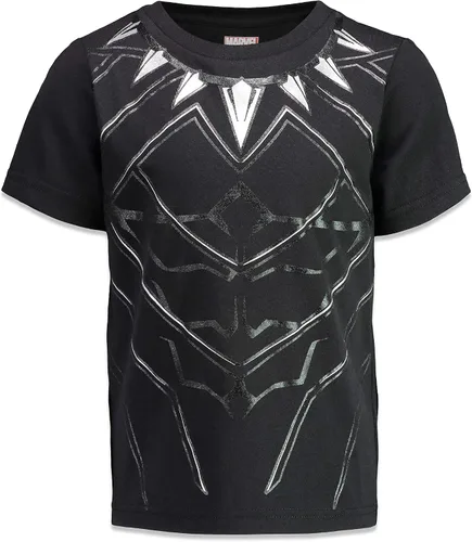 Miniatura 3 de Marvel Paquete de 4 camisetas deportivas de los Vengadores Spider-Man de Iron Man Thor Capitán América, para niños pequeños y grandes