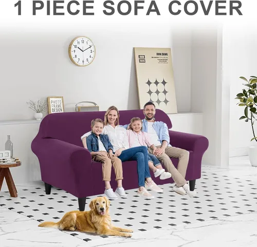 Miniatura 172 de Funda para Sofá de Terciopelo, Fundas Elásticas para Sofá para Funda Principal Separada/Respaldos y Cojines de Asiento, Funda para Sofá, para Fundas