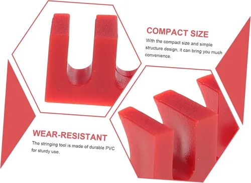 Miniatura 3 de 2 unids máquina tenis accesorios herramientas protector adaptadores de carga esparcidores esparcidores esparcidores rojo raqueta