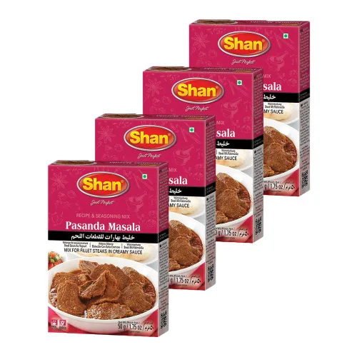 Miniatura 92 de Shan Korma Recipe and Seasoning Mix 1.76 oz (50g) - Spice Powder for Traditional Meat in Yogurt Sauce - Suitable for Vegetarians - Airtight Bag in a