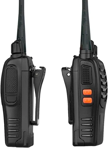 Miniatura 3 de Walkie Talkies Radios bidireccionales recargables de largo alcance de 16 canales con batería y cargador para auriculares (paquete de 3)