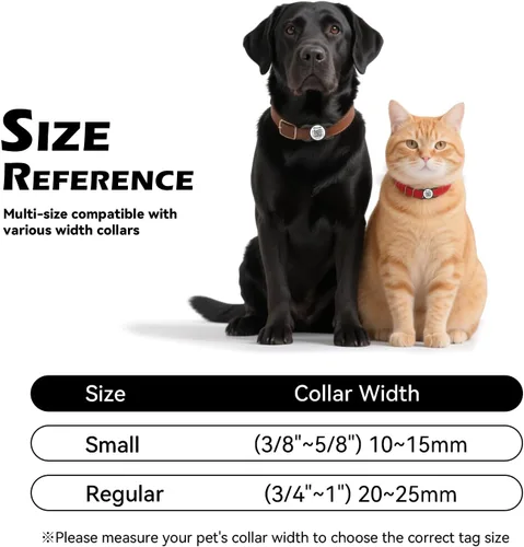 Miniatura 3 de Etiqueta para perro con código QR con NFC, etiqueta de identificación personalizada de mascota, etiqueta de identificación de perro de silicona