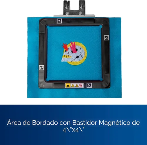 Miniatura 5 de Máquina de bordar de aguja única Brother Skitch alimentada por la aplicación móvil Artspira requerida, área de bordado de 4 pulgadas x 4 pulgadas
