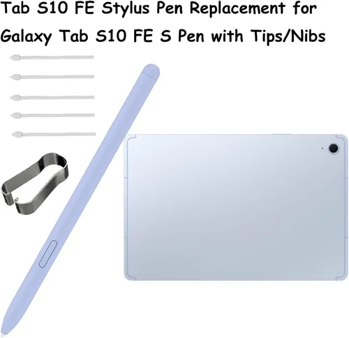 Miniatura 6 de Tab S10 FE S Pen - Repuesto para Samsung Galaxy Tab S10 Fe, S10 Lite, Tab S10 FE - Lápiz capacitivo de repuesto para Galaxy Tab S10 FE S Pen