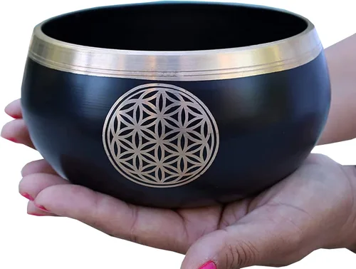 Juego de cojines tibetanos con diseño de flor de la vida, para meditación, yoga, curación espiritual y atención plena, tamaño extra grande