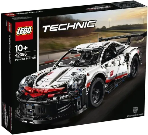 Miniatura 2 de Lego Technic Porsche 911 RSR Juego de construcción, modelo de coche realista, kit de construcción avanzada