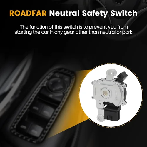 Miniatura 2 de ROADFAR Interruptor de seguridad neutro compatible con 2011-2019 para HYUNDAI y 2010-2019 para transmisión serie Kia Interruptor neutro sustituye