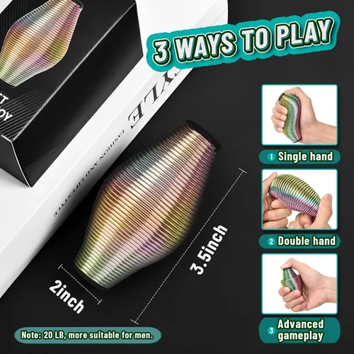 Miniatura 3 de Juguetes de resorte de metal CHESLICR para adultos, relleno para cestas de Pascua, regalo para niños, adolescentes, chicos y hombres, artículos