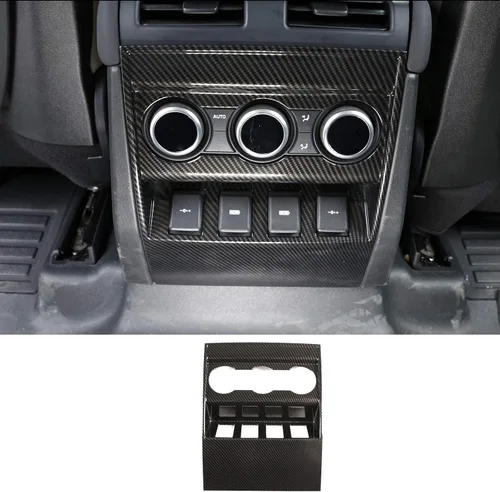 Miniatura 9 de Cubierta de marco de ventilación de aire acondicionado para interior de automóvil ABS para Land Rover Defender 90 110 130 2020-2021 Accesorios