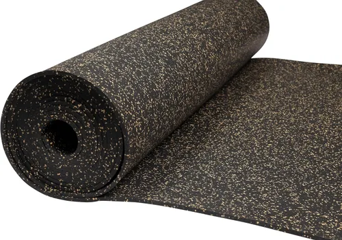 Miniatura 8 de Genaflex - Tapete de goma para suelo de gimnasio, 0.315 in de grosor, rollo protector comercial resistente para suelos de gimnasio