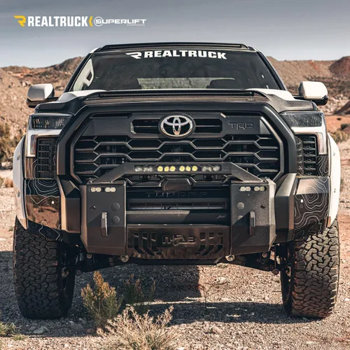 Miniatura 5 de RealTruck Superlift SUSPENSION Kit de nivelación de 2 pulgadas para Toyota Tundra Espaciadores de puntal superior 40018 Compatible con Toyota