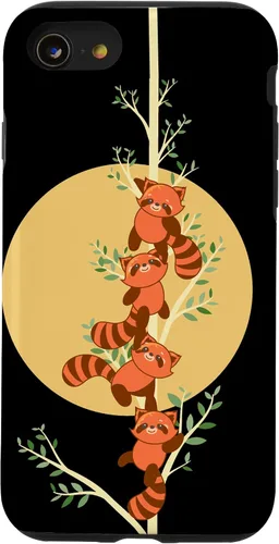 Miniatura 18 de Funda para iPhone 13 Pro Max Cute Red Panda Phone Case Red Panda Lover Case