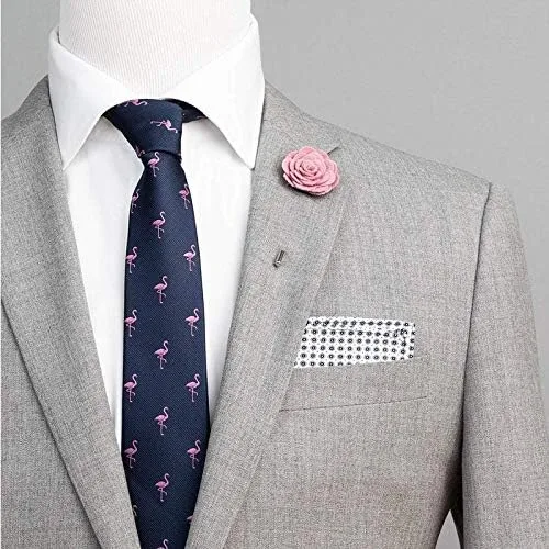 Miniatura 2 de Corbata de caballero casual de seda de poliéster para hombre de moda para fiesta de boda