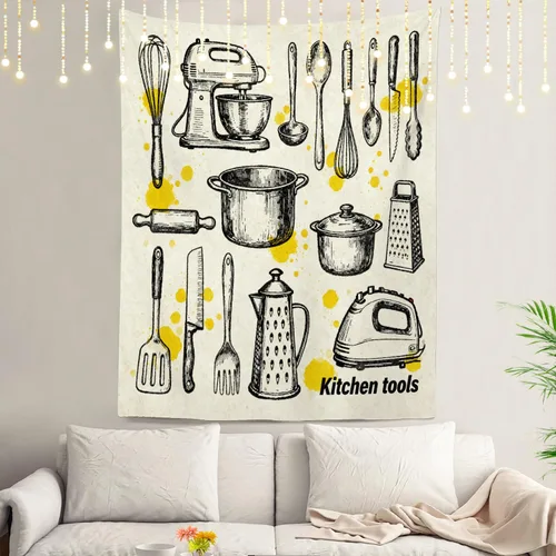 Miniatura 26 de Shrahala Tapiz de pared cristiano con palabras blancas, palabras de Navidad, escuela, Jesús, Biblia, adoración de la Biblia, tapiz grande