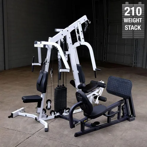 Miniatura 2 de Body-Solid (EXM2500LPS) Máquina de gimnasio en casa multiestación, entrenamiento de fuerza de brazos y piernas, estación de entrenamiento