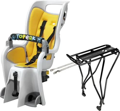 Topeak BabySeat II with MTX Rack for Disc Brake Bikes (29" Wheel Compatible)