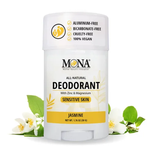 Miniatura 16 de MONA BRANDS - Desodorante natural para mujeres y hombres Para pieles sensibles Sin aluminio ni bicarbonato de sodio (BERGAMOT LIMON 1.76 Oz)