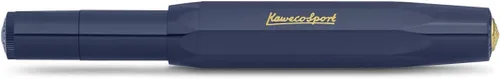 Miniatura 2 de Kaweco CLASSIC SPORT Pluma estilográfica azul marino con punta de acero chapado en oro de 23 quilates y punta de iridio para cartuchos de tinta I