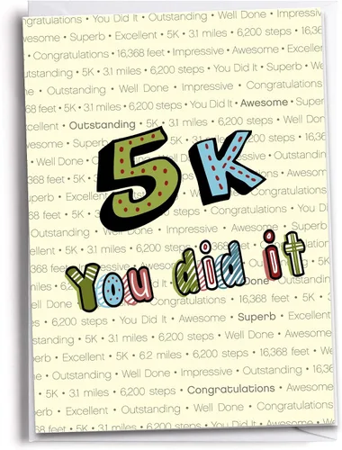 Miniatura 11 de Felicitaciones por terminar una tarjeta de felicitación de maratón 26.2 Millas Inspirado en correr