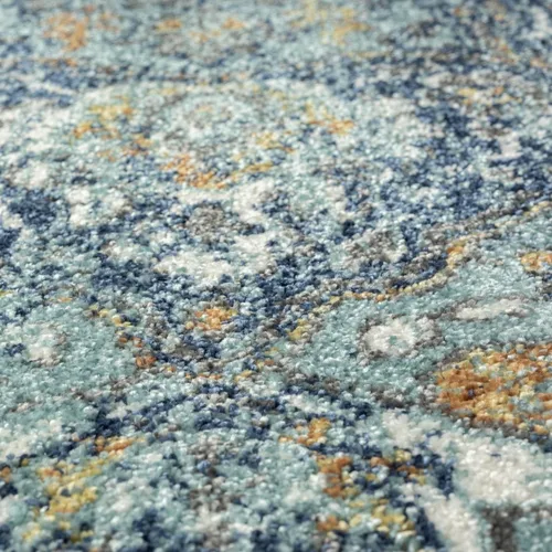 Miniatura 8 de Luxe Weavers 4620 Marine 2x3 - Alfombra floral envejecida