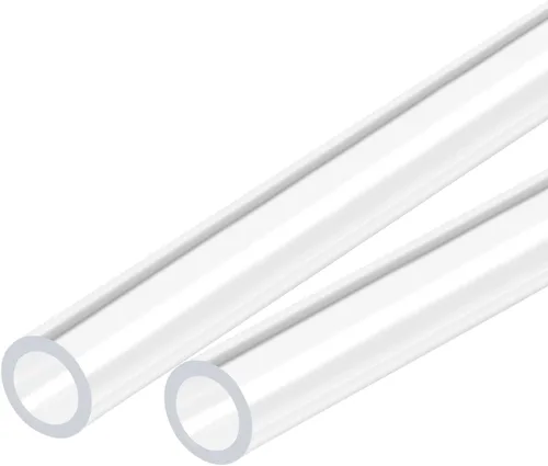 Miniatura 10 de MECCANIXITY Tubo acrílico transparente rígido redondo tubo 0.157 in (5/32") ID 0.315 in (5/16") OD 18" para lámparas y linternas, sistema
