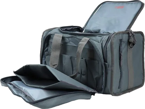 Miniatura 2 de OSAGE RIVER Bolsa táctica con bolsas extraíbles para pistola, bolsa de lona para munición, tiro, caza o viajes Gunmetal Grey