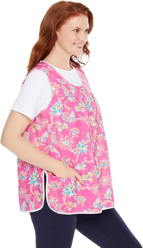 Miniatura 4 de Only Necessities Delantal a presión en talla grande para mujer