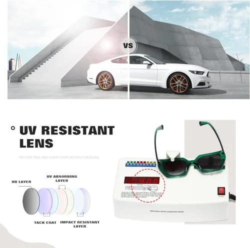 Miniatura 19 de Gafas de sol retro para mujer y hombre, cuadradas, modernas, modernas, modernas, con protección UV, parasol
