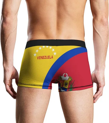 Miniatura 5 de Venezuela Flag Men's Underwear Boxer Briefs Soft No-Ride-Up Wicking Underpants