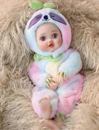 Miniatura 14 de Muñecas de bebé, muñeca de 18 pulgadas de gran tamaño, muñeca de bebé realista, cuerpo suave y lindo, muñeca de bebé de la vida real con accesorios