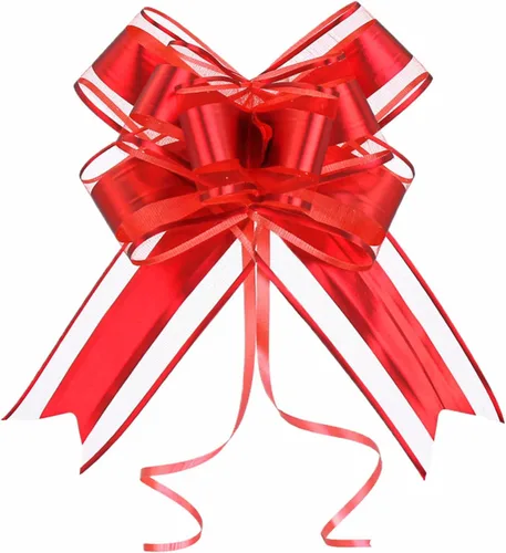 Miniatura 27 de Lazos para envolver regalos, 15 lazos de regalo grandes a granel para paquetes de regalos, cestas de regalo, Navidad, boda y decoración de fiestas