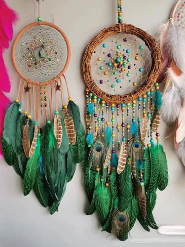 Miniatura 6 de HAPPY FEATHER Plumaje natural de ala de Guinea de 6 a 9 pulgadas para manualidades, decoración de joyas y ropa, paquete de 20 unidades, color azul