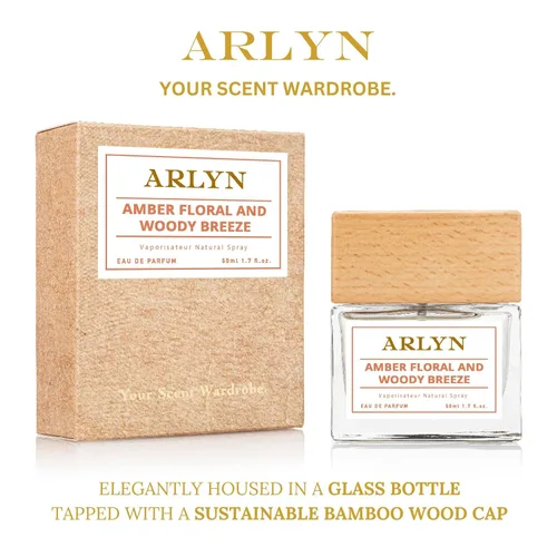 Miniatura 6 de ARLYN Amber Floral Woody Breeze Eau De Parfum inspirado en Bc.arat Ruge 540, perfume de larga duración para hombres y mujeres, vegano y respetuoso