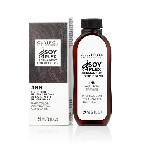 Clairol Professional Permanent Liquicolor for Light Brown/Medium Brown Hair Color with 100% Gray Coverage | Packaging May Vary 4nn Rich Neutral Brown