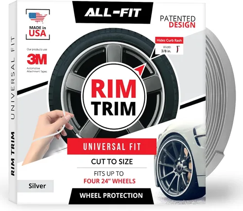 Miniatura 10 de All-Fit Automotive Borde de Llanta – Accesorios Exteriores de Automóvil DIY Duraderos para Protección contra Raspones de Bordillo – Se Adapta a