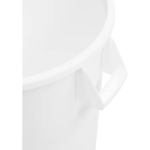 Miniatura 4 de SPARTA Bronco Contenedor de basura redondo para desechos, 20 galones, color blanco, paquete de 6