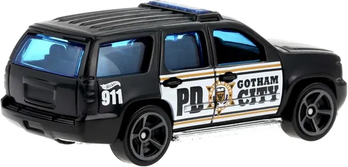 Miniatura 4 de Hot Wheels DC Comics Batman Gotham City PD '07 Chevy Tahoe 1/5