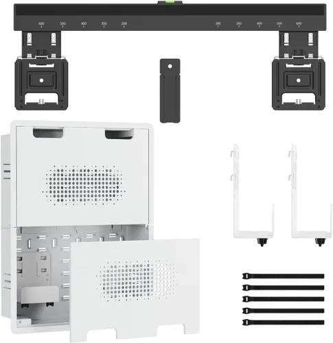 Miniatura 9 de ynVISION.DESIGN - Soporte de pared para TV ultra delgado para la mayoría de televisores de 32 a 65 pulgadas, compatible con televisores de marco
