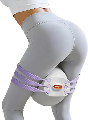 FEIERDUN Maestro de muslo, ejercitador de Kegel, entrenador muscular del suelo pélvico para mujeres, resistencia ajustable de 5 niveles, tóner