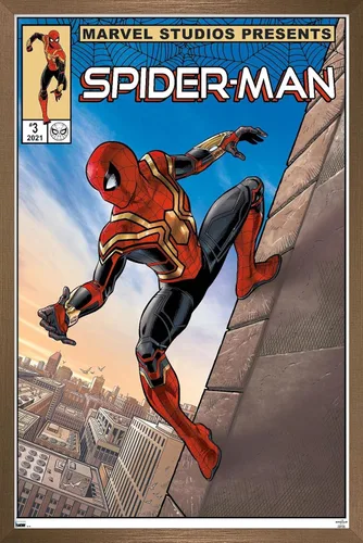 Miniatura 15 de Trends International Marvel Spider-Man: No Way Home - Póster de pared de cómic de pared, 22.4 pulgadas de largo x 14.7 pulgadas, versión enmarcada