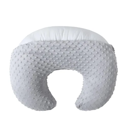 Miniatura 15 de Juego de almohada de lactancia con funda para mamás que amamantan, almohadas de lactancia ultrasuaves para bebé recién nacido niño o niña