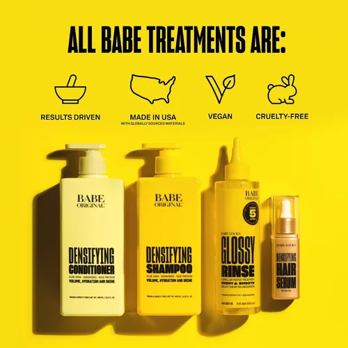 Miniatura 6 de Suero Densificante de Cabello Babe Original Locks para Hombres y Mujeres, Promueve el Grosor en Cabello Fino y Pérdida de Cabello