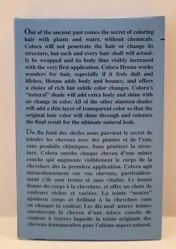 Miniatura 3 de Colora Tinte en polvo de henna para el cabello, negro, 2 onzas (paquete de 3)
