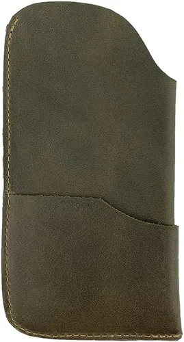 Miniatura 2 de Hide & Drink, Funda rústica para lentes de sol y cartera hecha a mano de cuero de grano completo