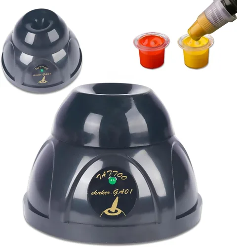 Mini mezclador de tinta Vortex, mezclador de pigmentos de 4000 rpm, mezclador de pintura de belleza de laboratorio con función táctil, mezcla de